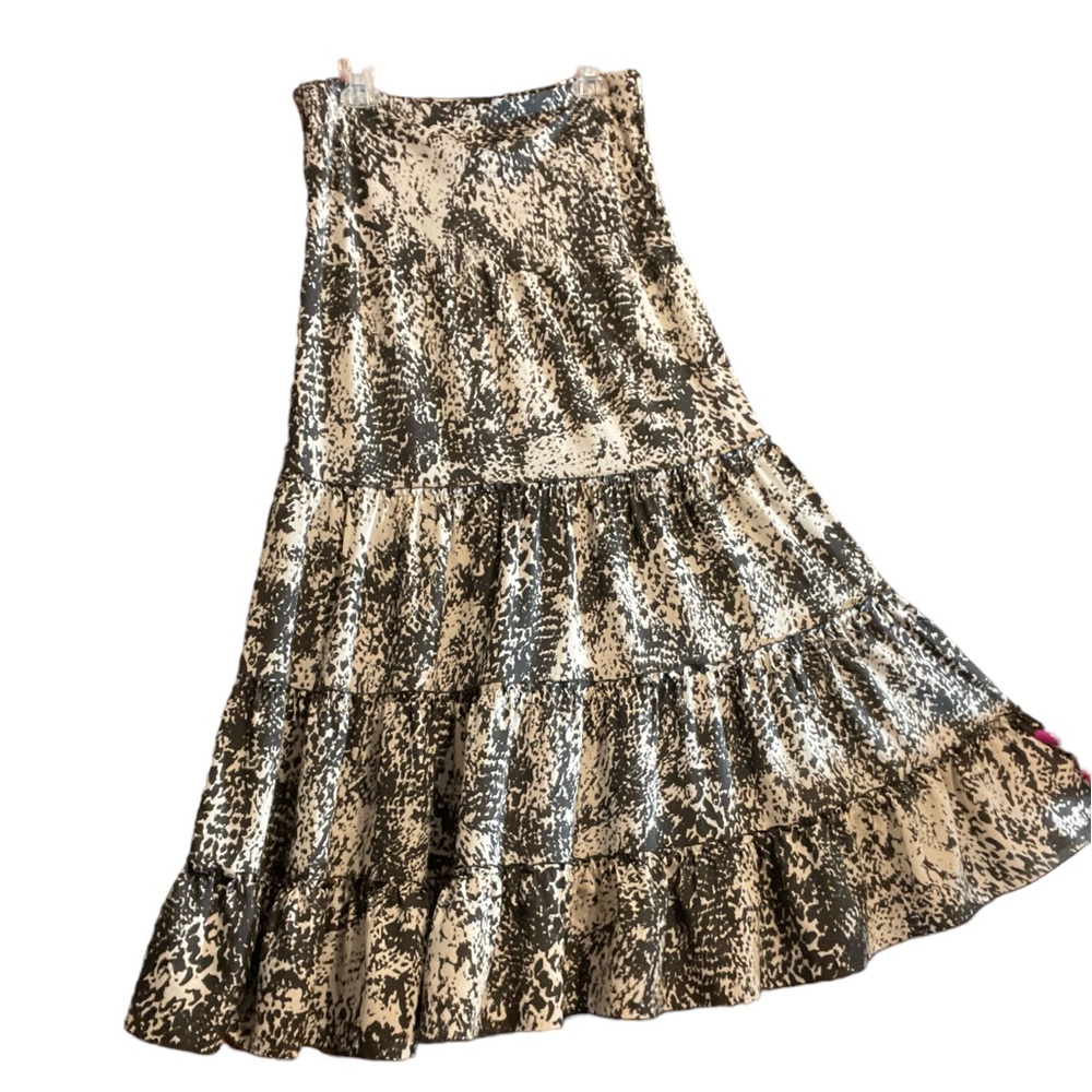 Black and Cream Skirt